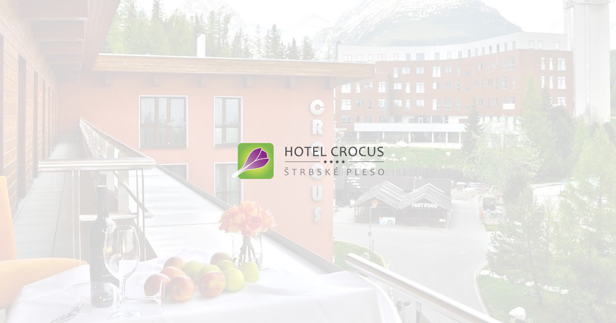 Hotel Crocus in Štrbské Pleso, Slovakia